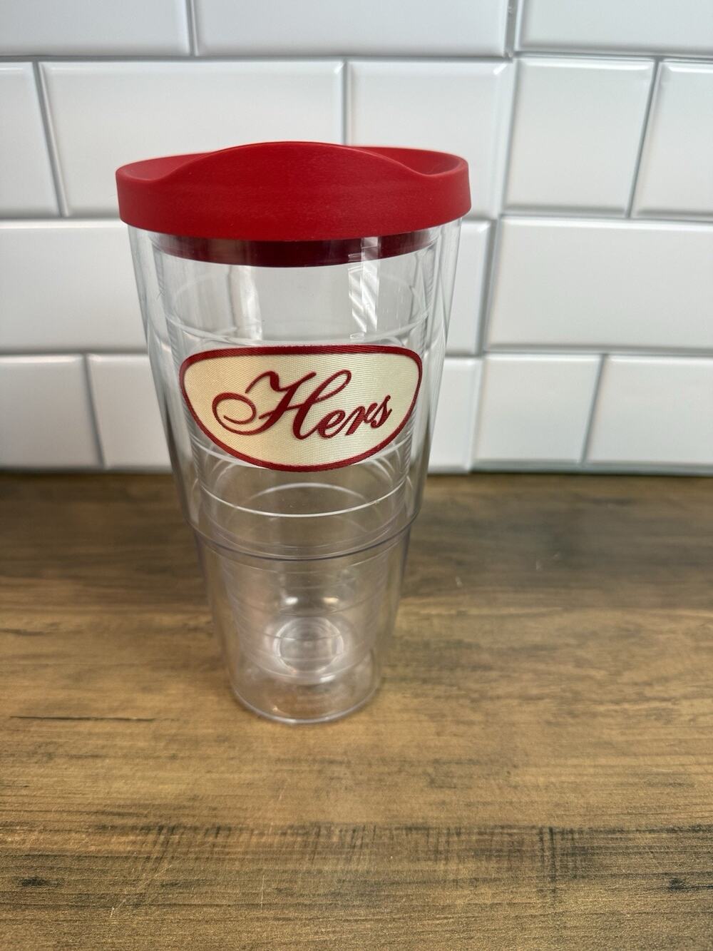 Tervis Tumblers Hers 24oz With Lid Good Shape Made Is USA